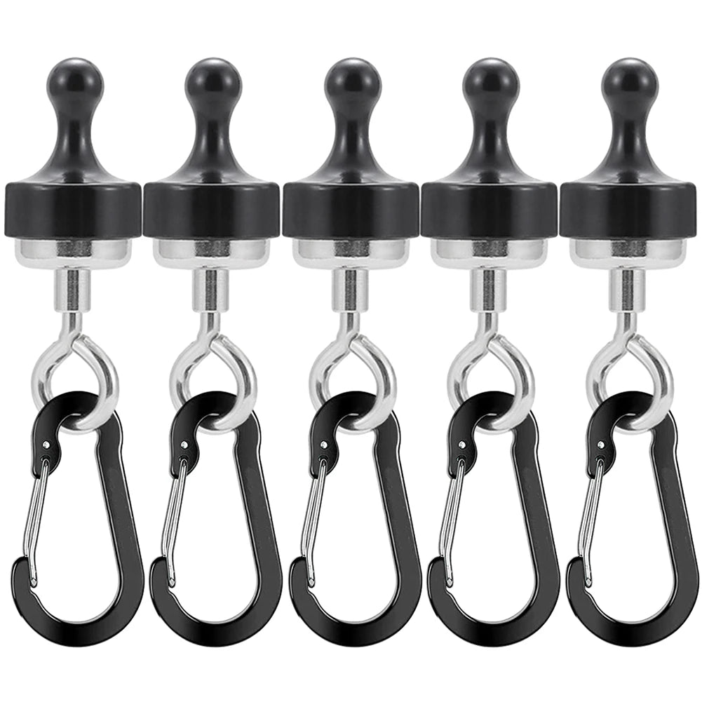 Magnetic Lanyard Clip Pulling Force Flexibility Hooks Multipurpose