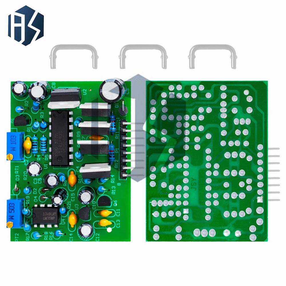 13-40KHz Inverter Driver Board SG3525 LM358 High Current High Frequency Adjustable DC 12-24V Driving 5000W Zpaxo