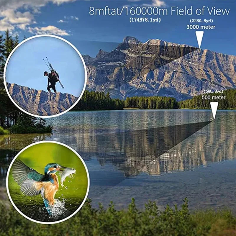 90X90 Long Distance Professional Binoculars HD Portable Eyepieces