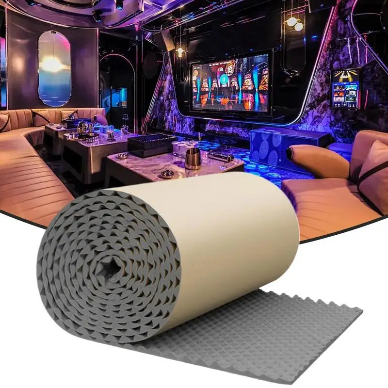Acoustic Foam Self-adhesive Egg Sound Insulation Panels Density