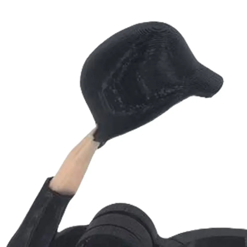1- Soldier Salute Beer Bottle Helmet Dustproof Topper Creative Cap Zpaxo