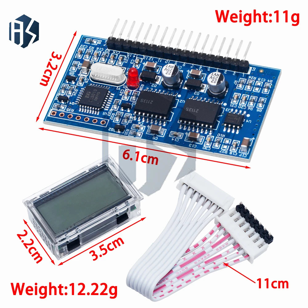 5V DC-AC Pure Sine Wave Inverter SPWM Driver Board EGS002 12Mhz Zpaxo