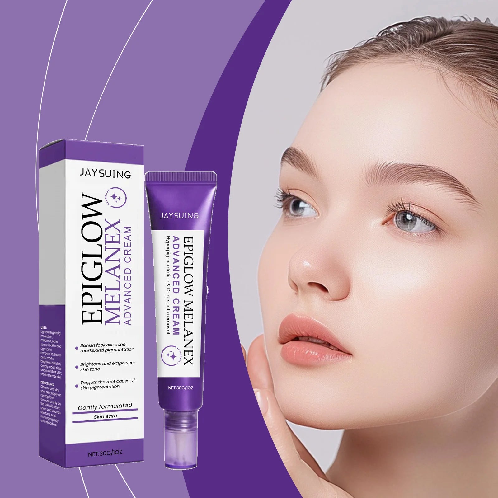 Jaysuing Dark Spot Remover Cream – Brighten & Anti-Aging 30g Dark Spot Face Cream Zpaxo