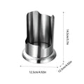Spoon Rest Stainless Steel Pot Lid Cooking Utensil Storage Stand