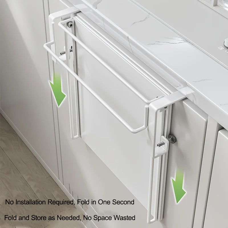 Foldable Cabinet Door Shelf Countertop Storage Partition Board