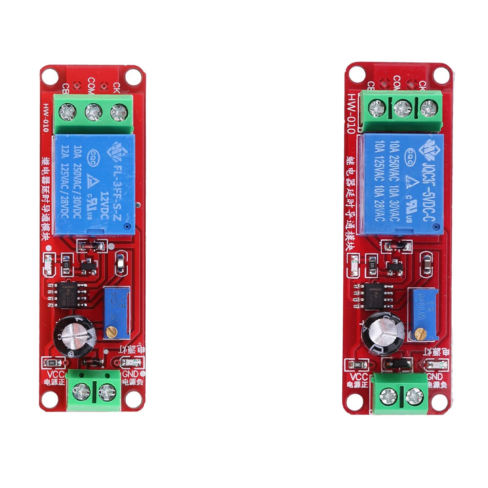NE555 Monostable Switch Delay Board 0 10S Timer Adjustable Module Zpaxo