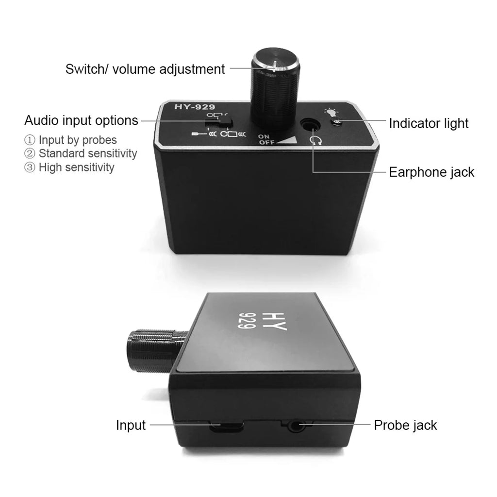 Underground Water Pipe Leakage Detector Enhanced Strength Sound