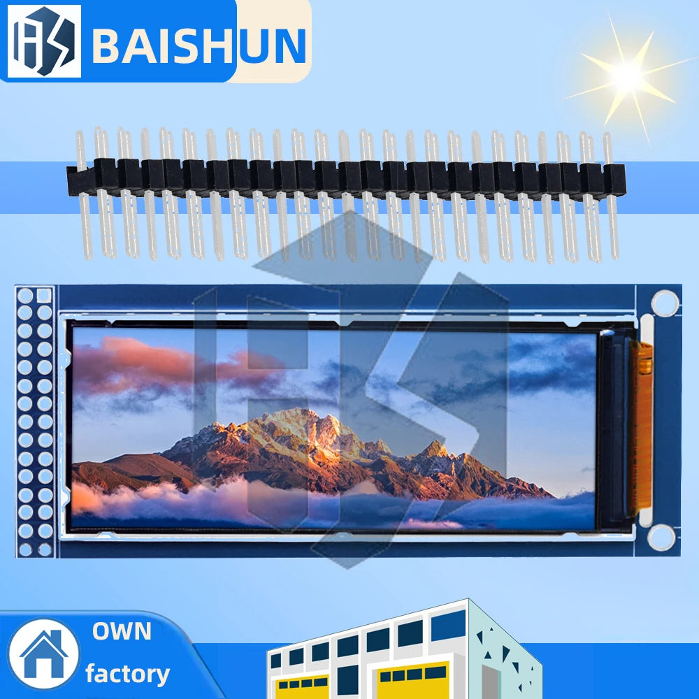 2 8-3 3v 376 960 ST7701 Chip TFT SPI Full LCD Display Module Arduino Zpaxo 10pcs