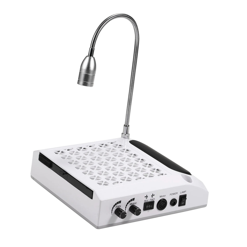 Nail Lamp+nail Dust Collector Drill Machine Suction Cleaner Nails Art