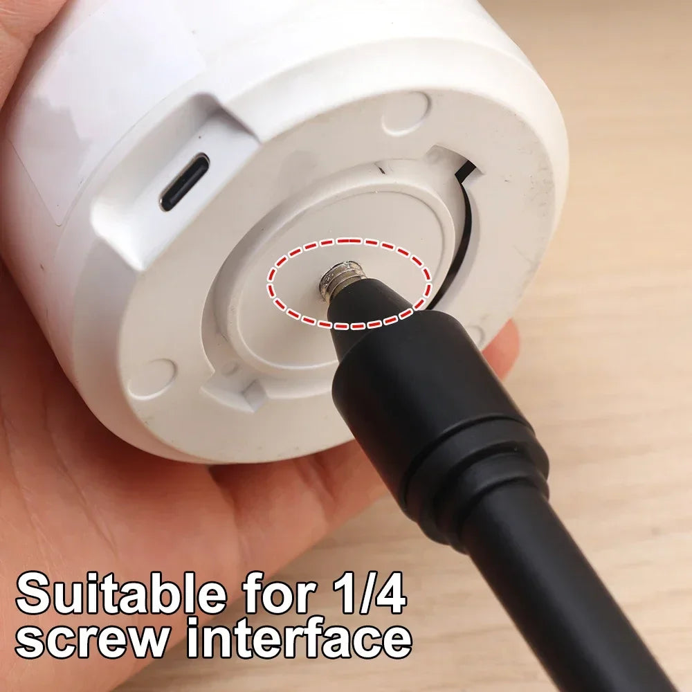 No Punching Portable Clip Mount Webcam Stand For Baby Monitor Camera Holder Home Flexible Twist Mounting Kit Attaches to Crib Zpaxo