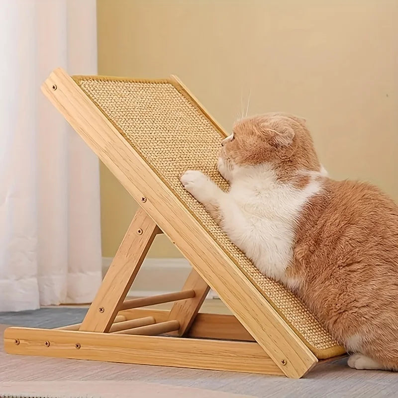 Sturdy Sisal Cat Scratching Board- No Mess, Sofa-Safe Design, Suitable for Exercise and Rest- Perfect Gift for Cats Zpaxo
