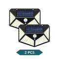 100 LED Solar Motion Sensor Light – IP65 Outdoor Wall Lamp