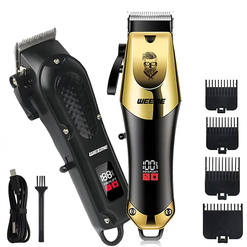 XMSJ T9 Men's Rechargeable Hair Clipper & Beard Trimmer Kit Hair Clipper Kit Zpaxo