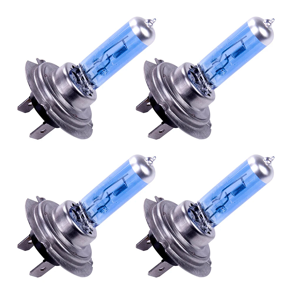 Car Fog Light H7 Halogen Bulbs Led Bulbs Car Accessories 100W Super Bright Car Headlight Bulbs Auto Parking Lamp Xenon Headlamp Zpaxo 4pcs H7