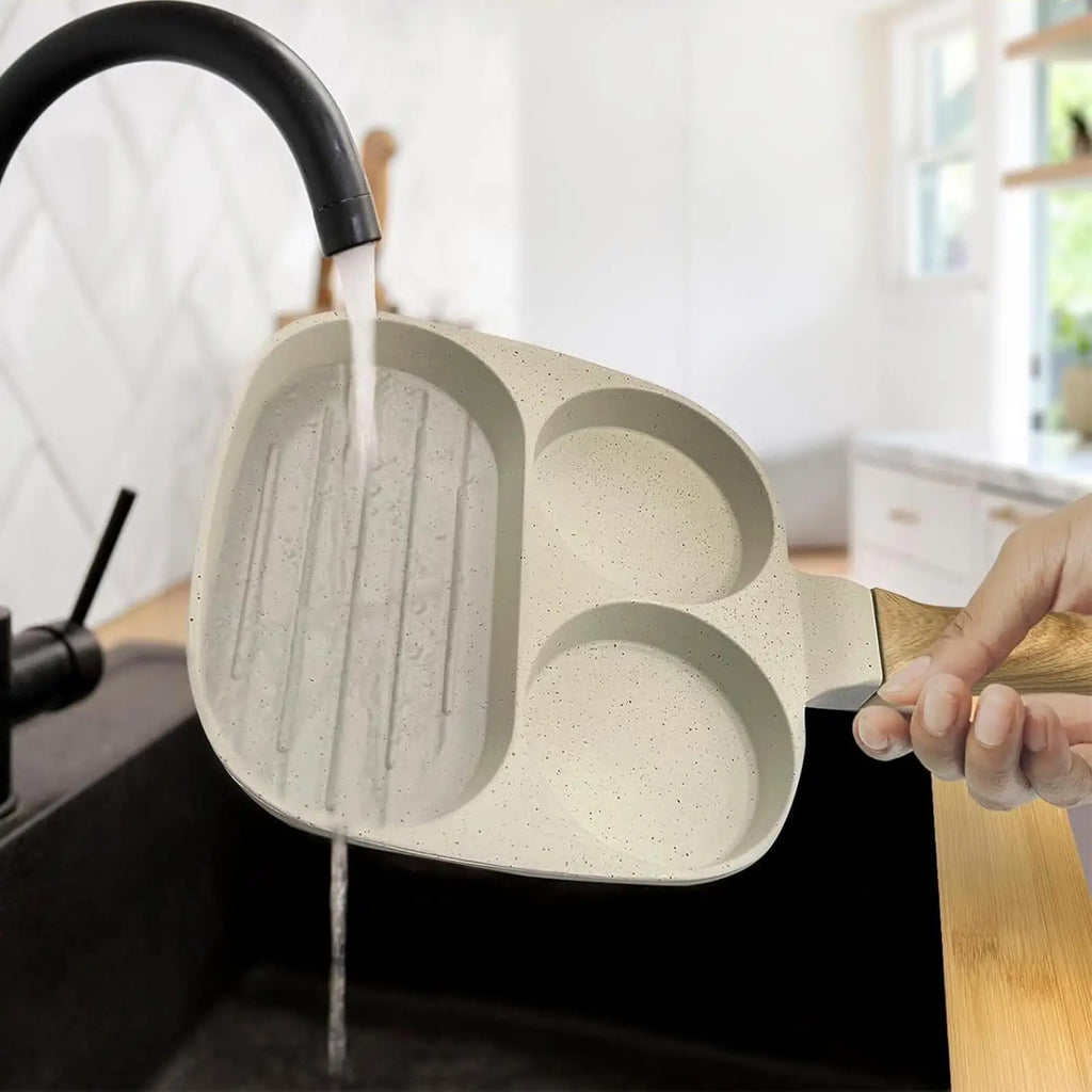 Omelette Pan Nonstick Grill Cookware Gas Stove Induction Cooking Easy