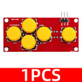 5 Keys AD Analog Keypad Input Module Arduino Zpaxo 1PCS