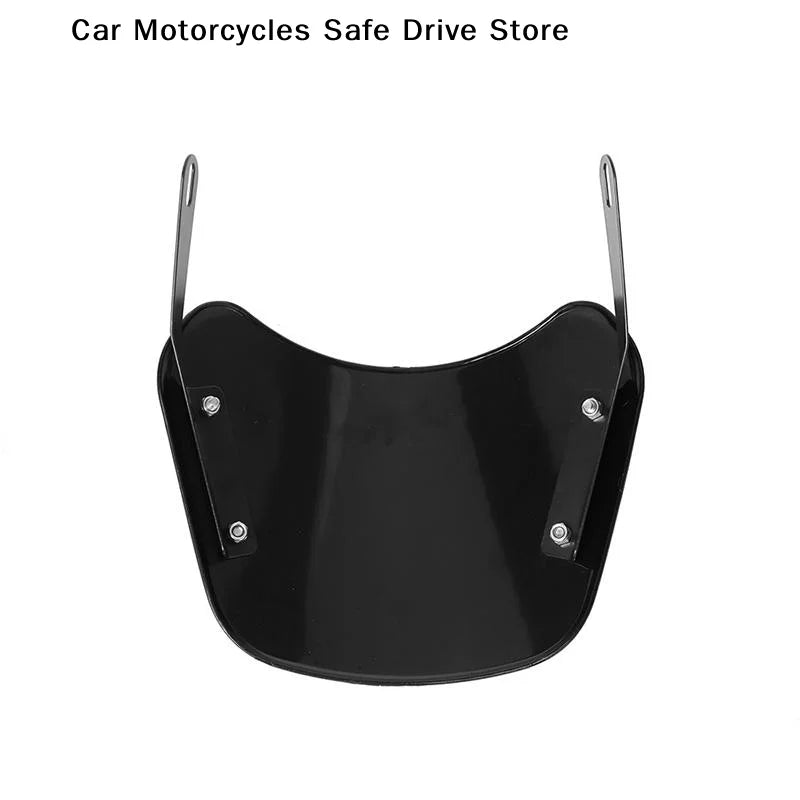 CMUniversal Motorcycle Windshield Windscreen Wind Deflector Round