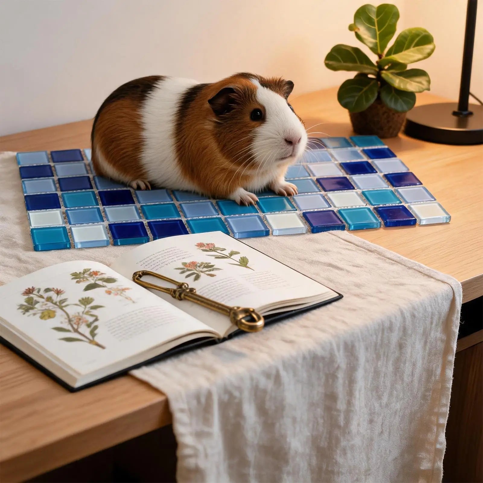 Cooling Mat Bunny Comfortable Cold Pet Sleeping Cushion Heat Relief Zpaxo