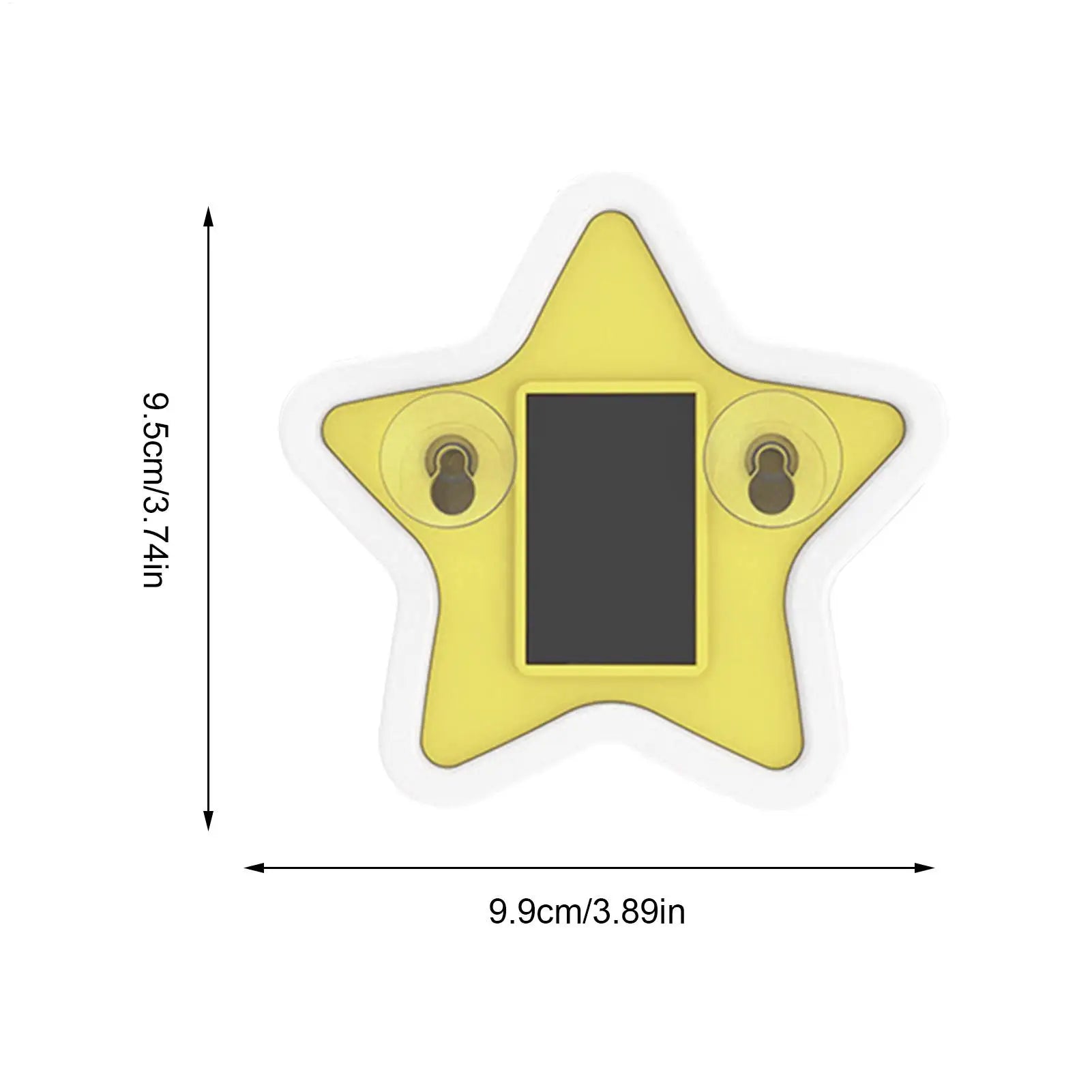 Solar Car Light Wireless Five-pointed Star Powered Sensor Control