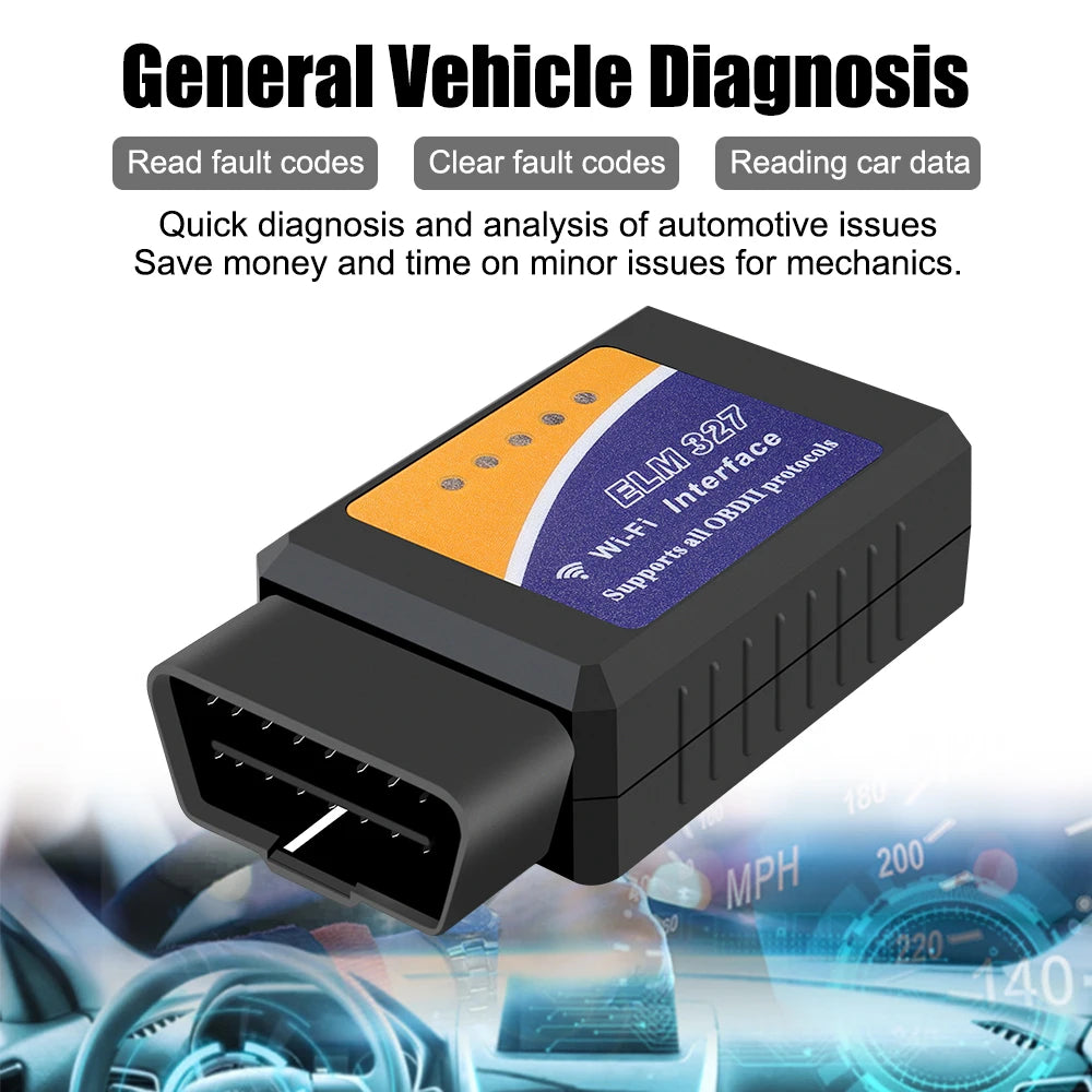 IOS Android OBD2 Scanner Car Accessories Fault Code Reader OBDII