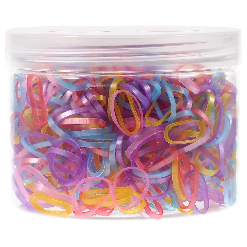 1 Box Versatile Colorful Elastic Hair Bands Dogs Cats Pet Ties