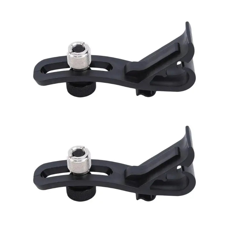 652F Adjustable Clip Drum Shockproof Mount Microphone Clamp Holder Zpaxo 2 pieces CN