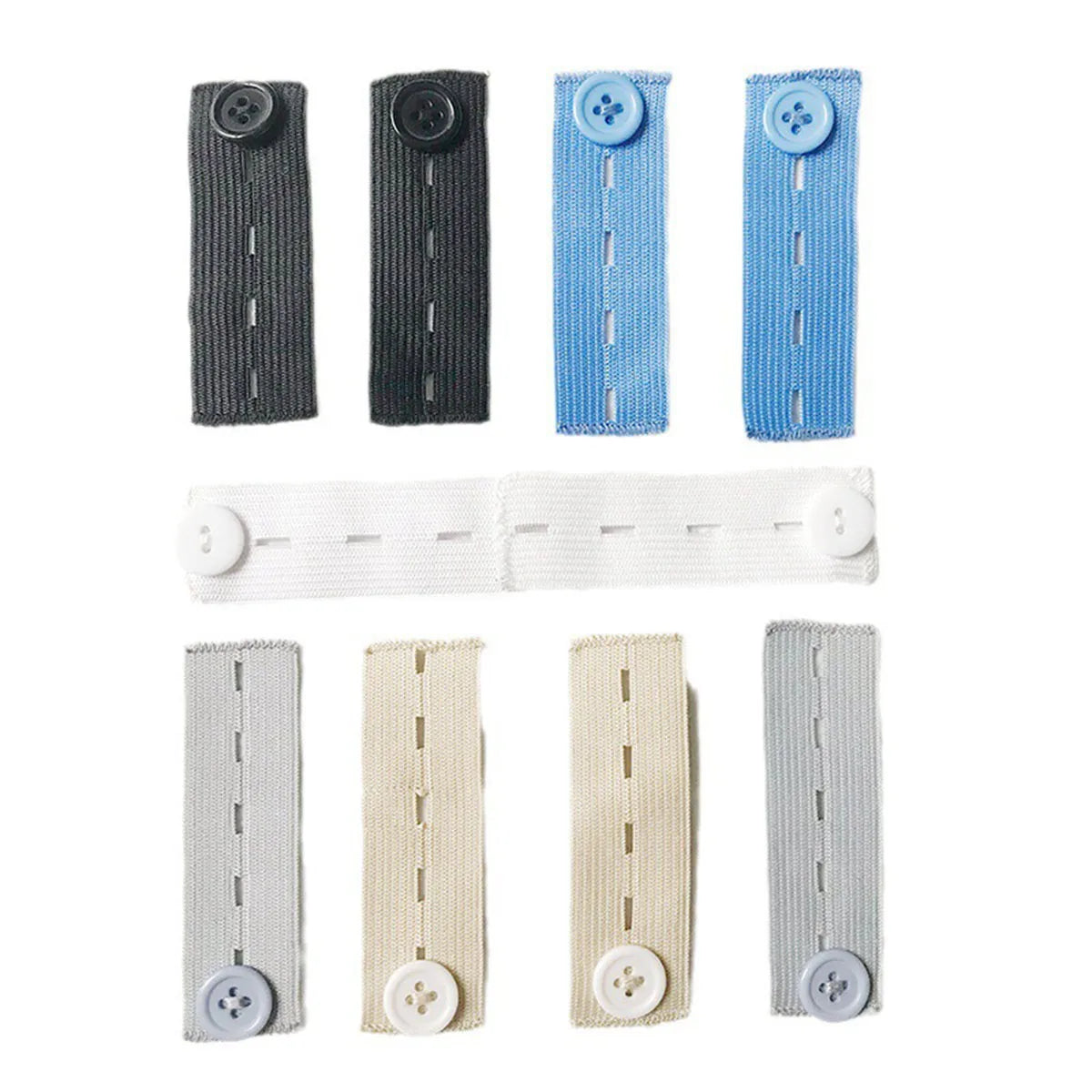5-Pack Waist Extender Buttons for Jeans & Pants – Adjustable