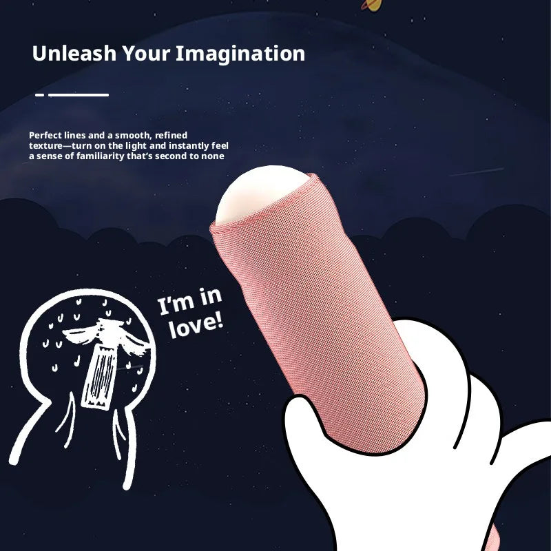 Rechargeable LED Handheld Night Light – Bedroom Atmosphere Lamp