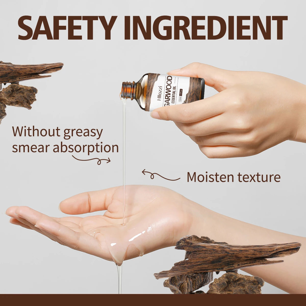 30ml agarwood essential oil pure essential oil rich in flavor aromatherapy massage humidifier car DIY Zpaxo
