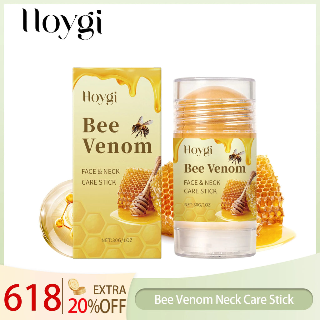 Hoygi Bee Venom Firming Serum Stick Anti Wrinkle Cream Lifts Tightens the Skin Solving Wrinkles Fine Lines Natural Serum Zpaxo