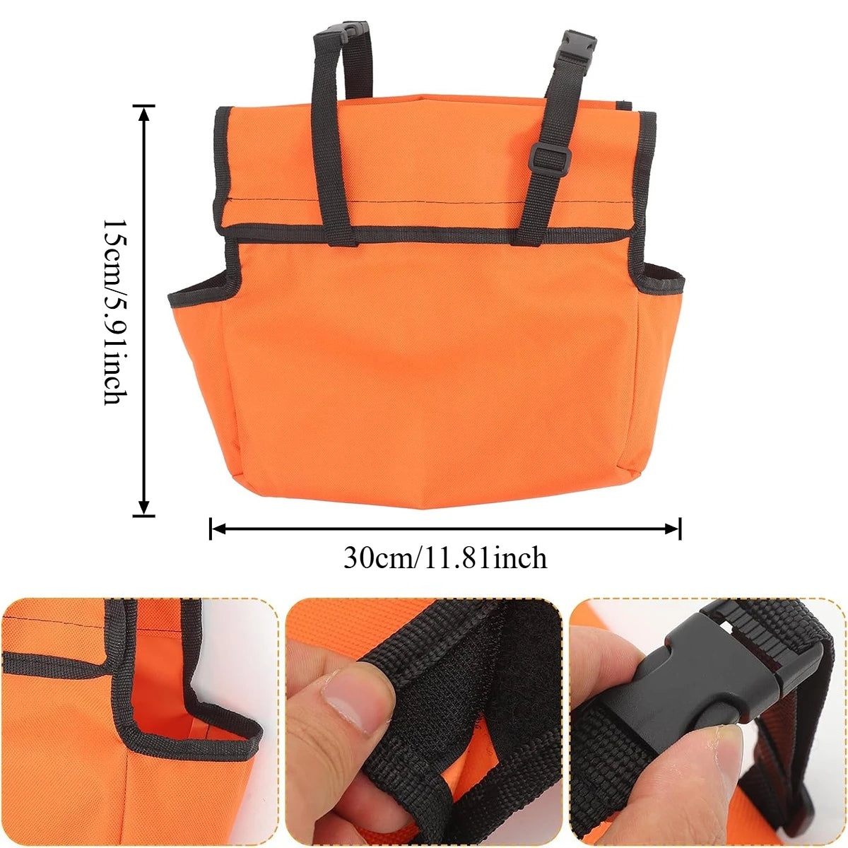Ladder Tool Caddy – Hands-Free Storage Pouch for Ladders 2/4 Pack
