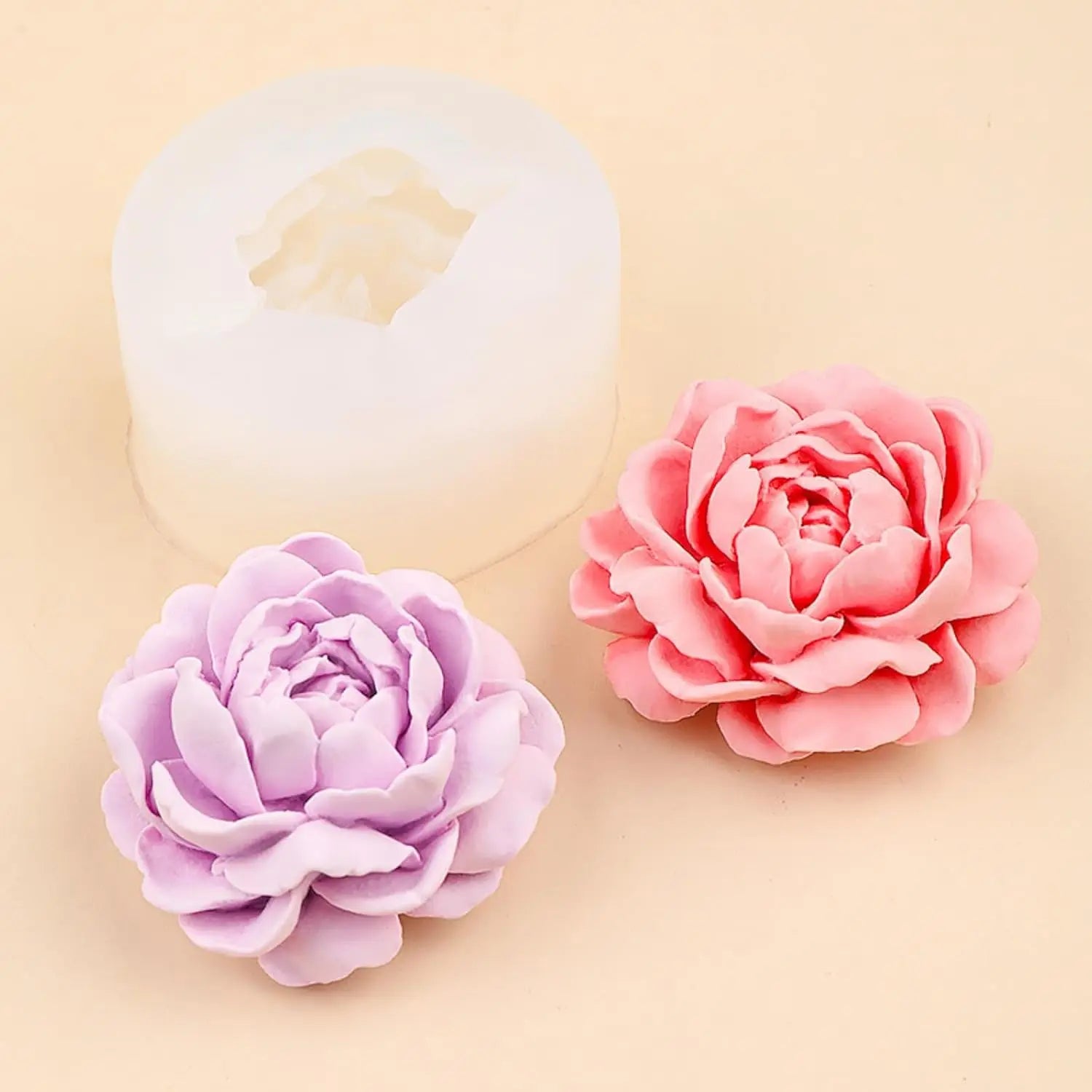 Flower Silicone Mold for Candles, Resin, Soap & Gypsum