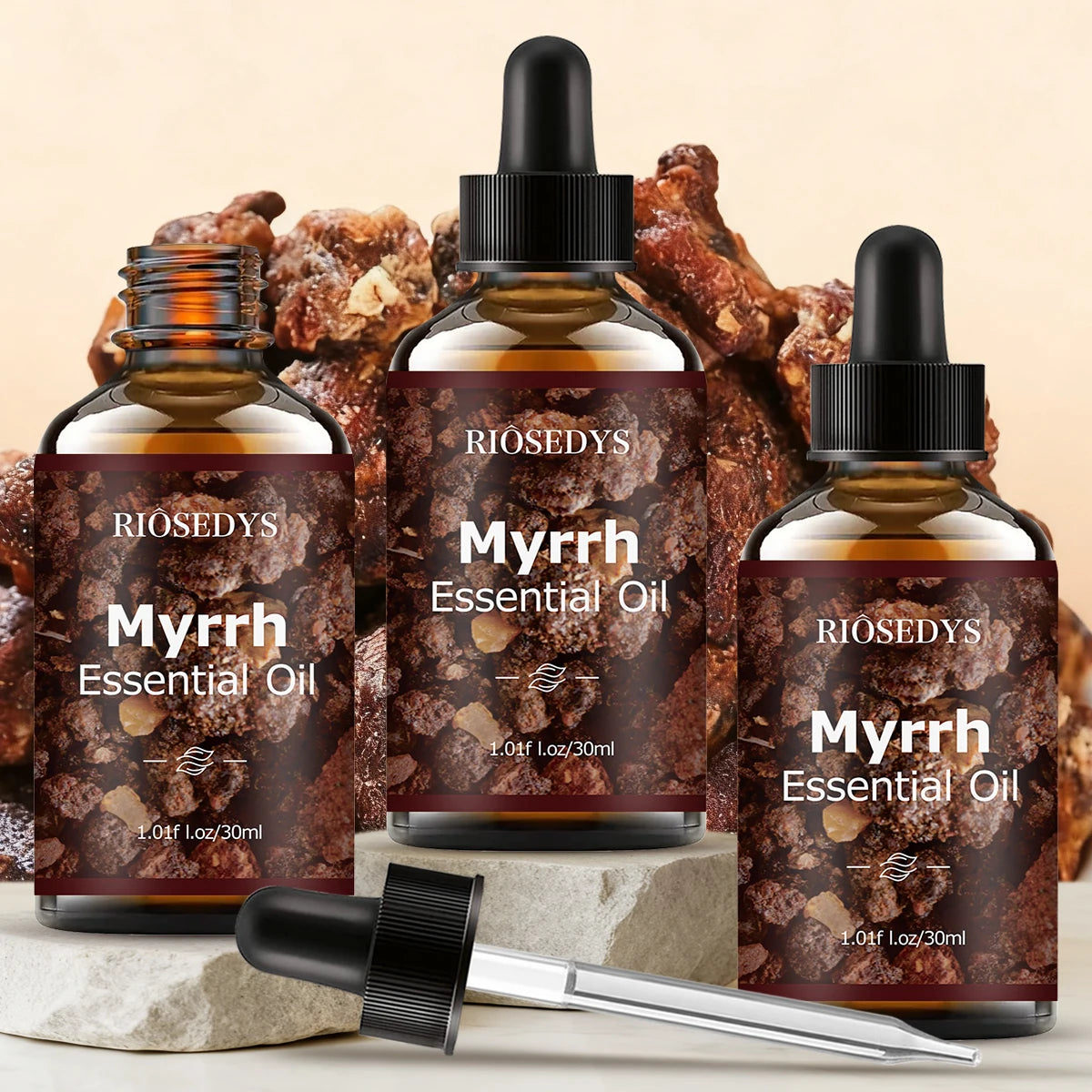 Myrrh Essential Oil Natural Fragrance Suitable Body Massage Zpaxo