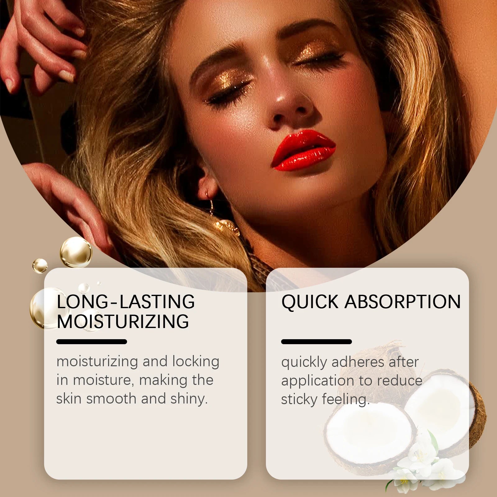 OceAura Coconut Oil Dark Tanning Lotion – Bronze Accelerator Tanning Accelerator Lotion Zpaxo