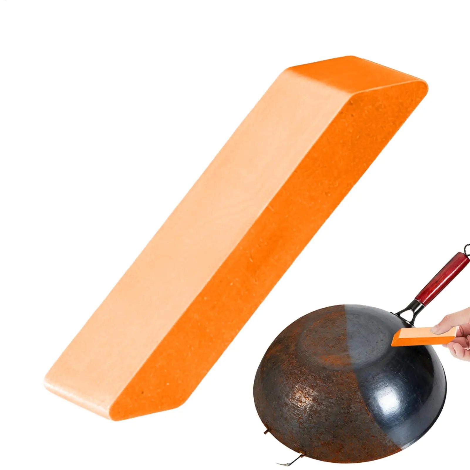 Rust Eraser Rubber Scrubber – Kitchen & Bathroom Rust Remover Rust Remover Scrubber Zpaxo