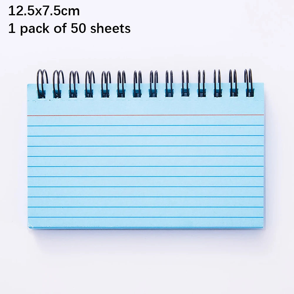 3x5 Ring Index Flash Cards – 50–250 Sheets | Study Notecards