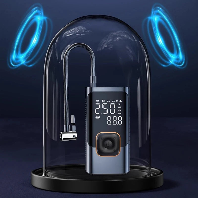 Car Mounted Inflation Pump Tire Pressure Measurement Air Electric
