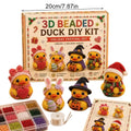 Bead Animal Making Cute Duck Handmade Toys Embroidery Jewelry Craft