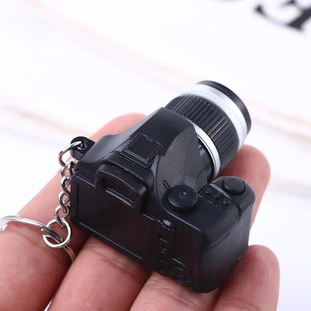 Accessorie Mini Sound Led Light Pendant Camera Keychain Simulation Zpaxo