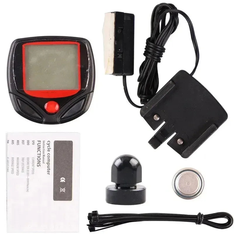 Wired Bike Computer – Waterproof MTB Speedometer & Odometer