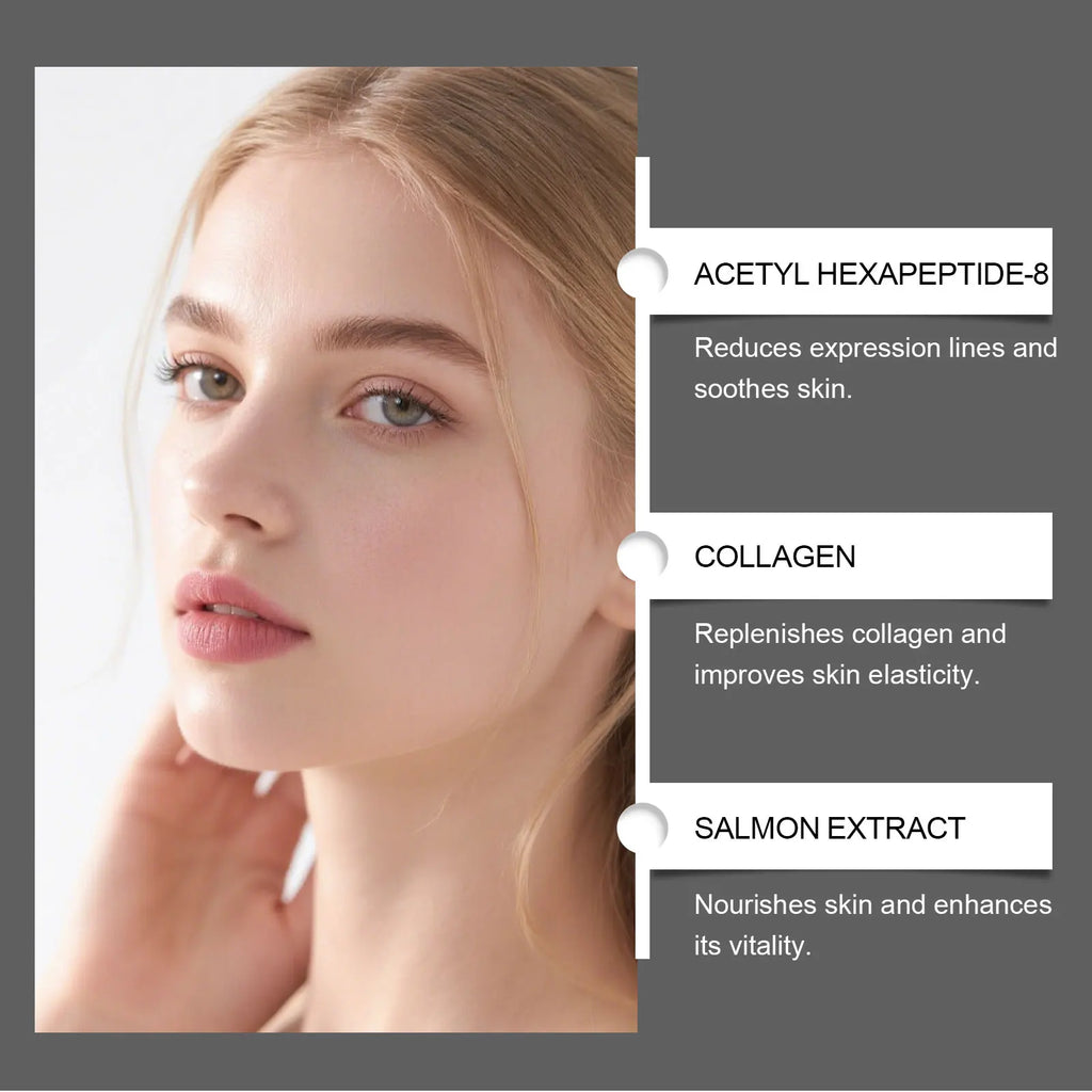 Firming Facial Serum Gentle Moisturizing Reduces Sagging Smooths Fine Lines Enhances Contours Nourishing Facial Serum Zpaxo
