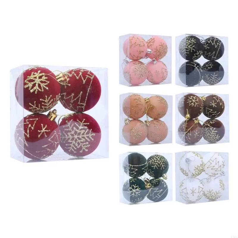 Christmas Baubles Hanging Decorations Tree Wreath Mantels Window