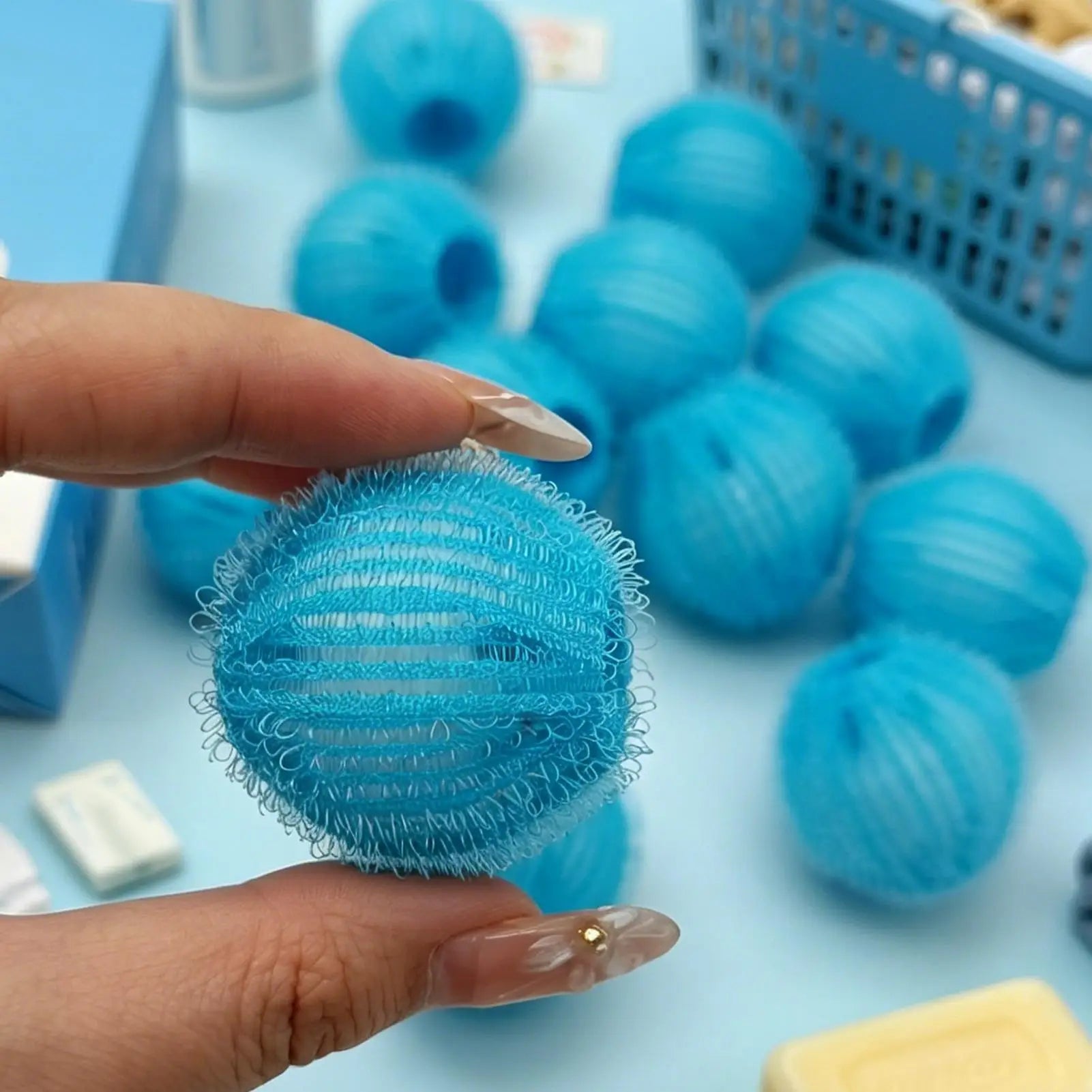 Pet Hair Remover Laundry Reusable Dog Cat Grabber Balls Cleaning No