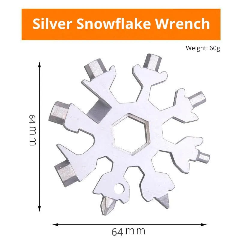 Multifunctional Snowflake Wrench Tool Steel Octagonal Hexagon Zpaxo