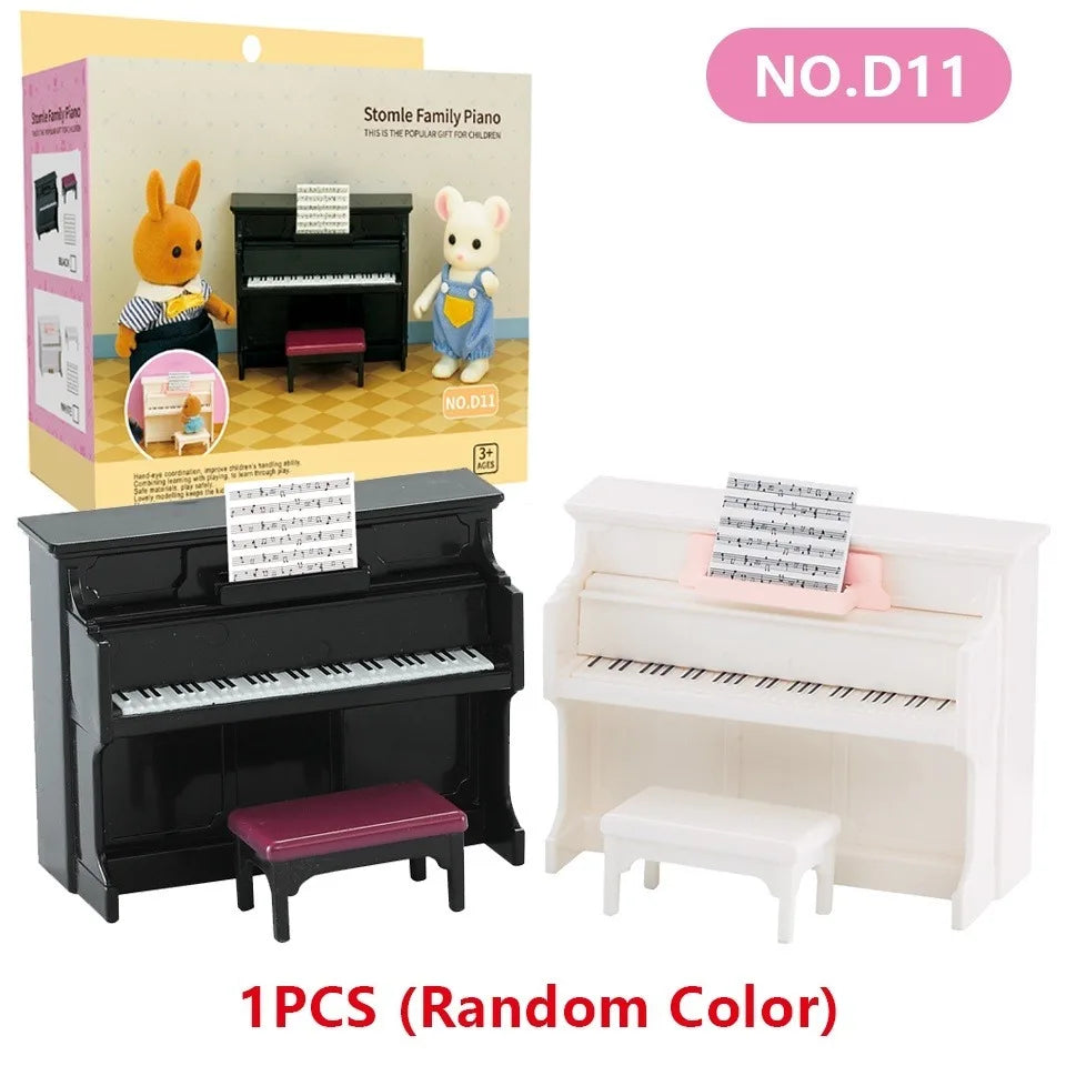 1 12 Simulation Forest Family Doll Accessories Reindeer Panda Zpaxo D11