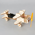 Wooden Engineering Airplane DIY Puzzle STEM Educational School Supply Zpaxo A2