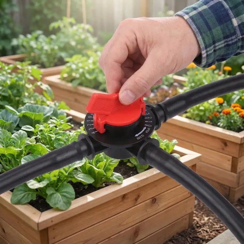 Precision Fertilizer Injector Valve for Drip Irrigation Systems Water Saving Solution for Fruit Tree Cultivation Zpaxo