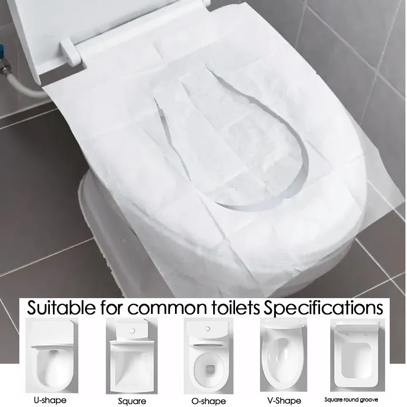 Water Soluble Toilet Cover Flushable Plant Based Individually Wrapped