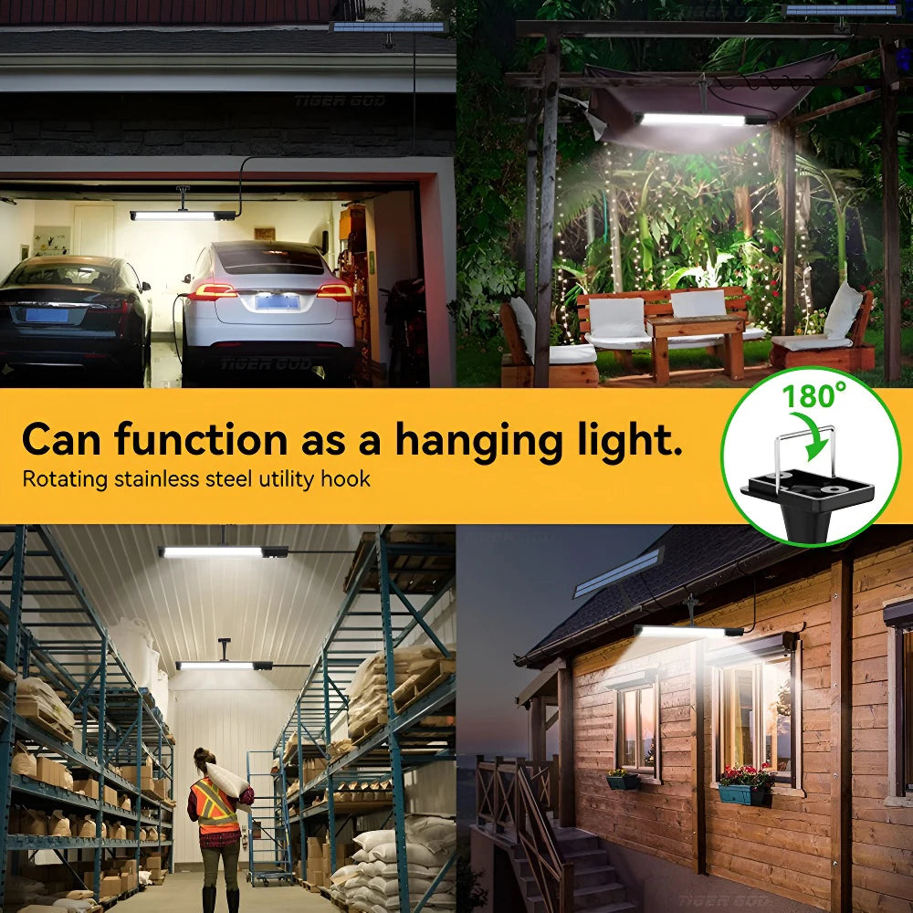 316/158 LED Solar Lamp Motion Sensor Outdoor Camping Wall Light Waterproof Solar Powered Security Light Garden Fence Garden Zpaxo
