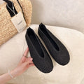 2026 Niche Square-toe Flat-soled Deep-mouth Single Shoes British
